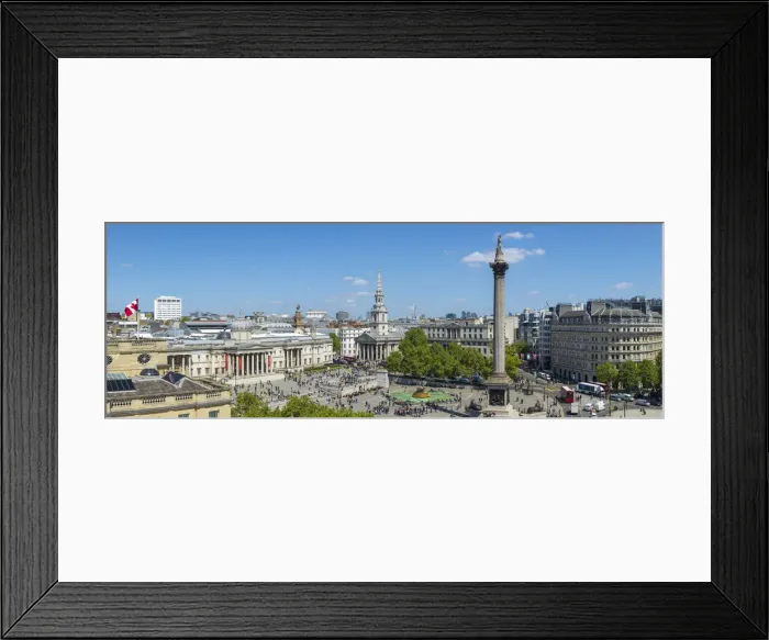 Framed Print : Trafalgar Square, London, England, UK Framed Print : Trafalgar Square, London, England, UK