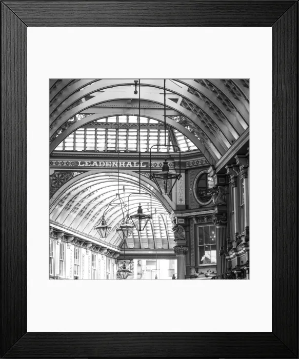 Framed Print : Leadenhall Market, City of London, London, England, UK Framed Print : Leadenhall Market, City of London, London, England, UK