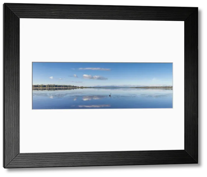 Framed Print : USA, New England, Vermont, South Hero, view of Lake Champlain