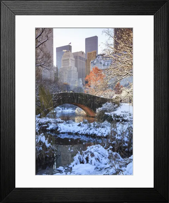 Framed Print : Usa, New York City, Manhattan, Central Park, Gapstow Bridge Framed Print : Usa, New York City, Manhattan, Central Park, Gapstow Bridge
