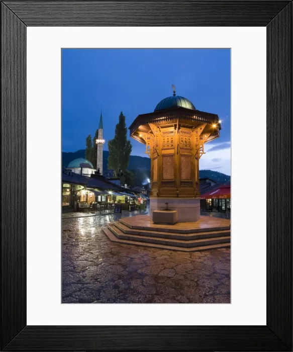 Framed Print : Sebilj (Moorish-style fountain) Framed Print : Sebilj (Moorish-style fountain)