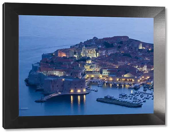 Croatia, Southern Dalmatia, Dubrovnik, Old Town and harbour