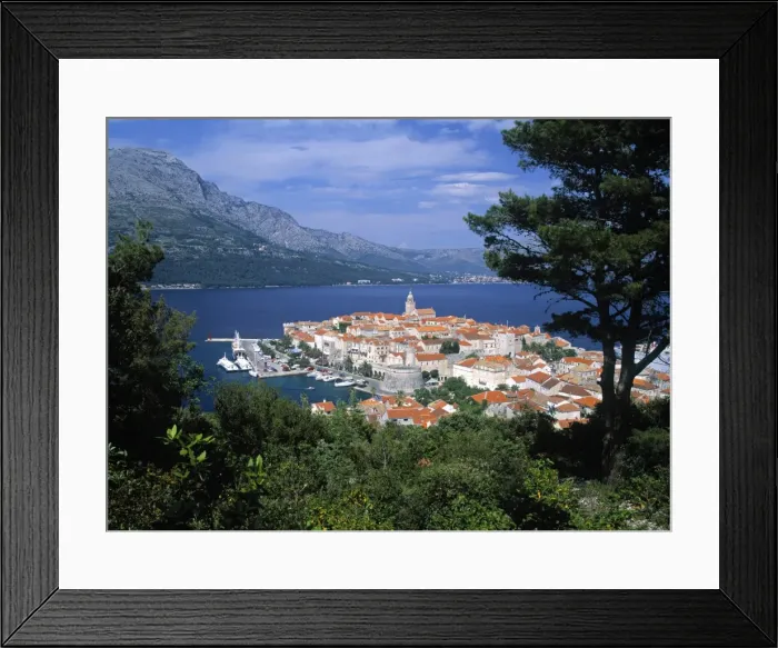 Framed Print : Korcula, Southern Dalmatia Framed Print : Korcula, Southern Dalmatia