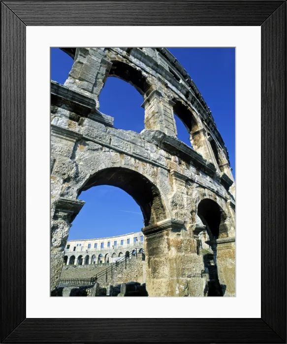 Framed Print : Roman Amphitheatre Framed Print : Roman Amphitheatre