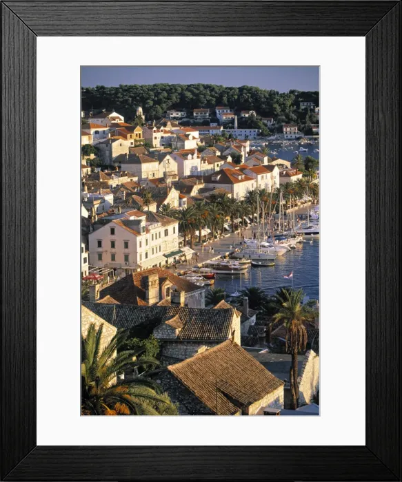 Framed Print : Hvar, Hvar Island Framed Print : Hvar, Hvar Island