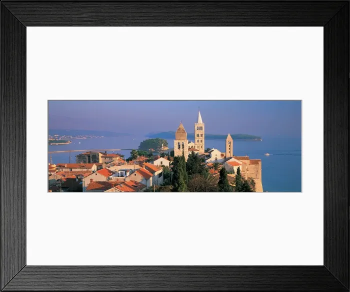 Framed Print : Rab, Adriatic Coast Framed Print : Rab, Adriatic Coast