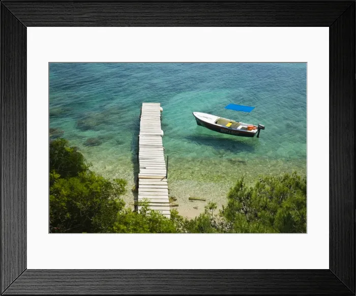 Framed Print : Croatia, Central Dalmatia, Brac Island, Bol, Hvarski Channel Framed Print : Croatia, Central Dalmatia, Brac Island, Bol, Hvarski Channel