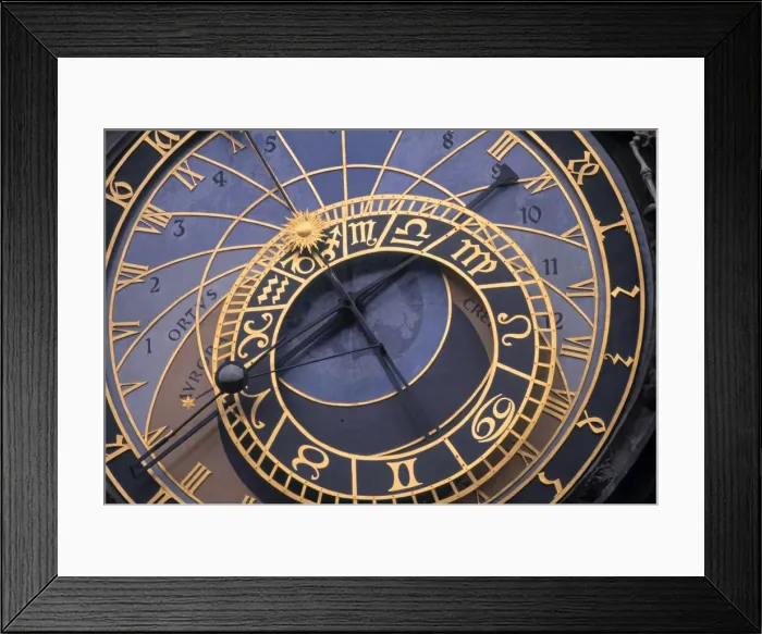 Framed Print : Astronomical Clock Framed Print : Astronomical Clock