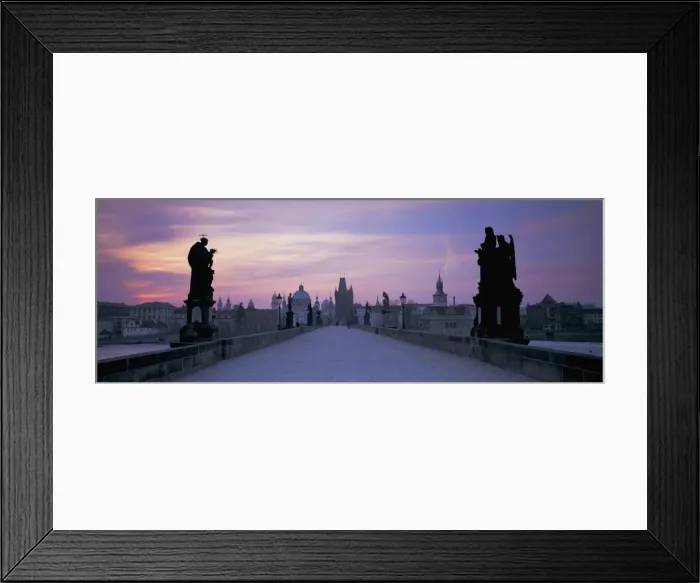Framed Print : Charles Bridge, Prague, Czech Republic Framed Print : Charles Bridge, Prague, Czech Republic