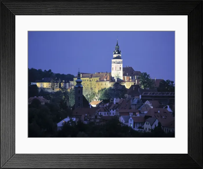 Framed Print : Krumlov Castle Framed Print : Krumlov Castle