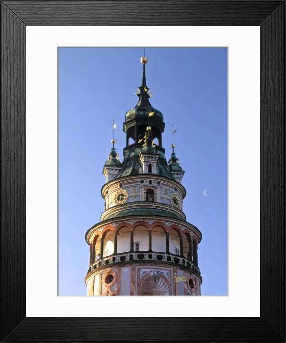 Framed Print : Krumlov Chateau Framed Print : Krumlov Chateau