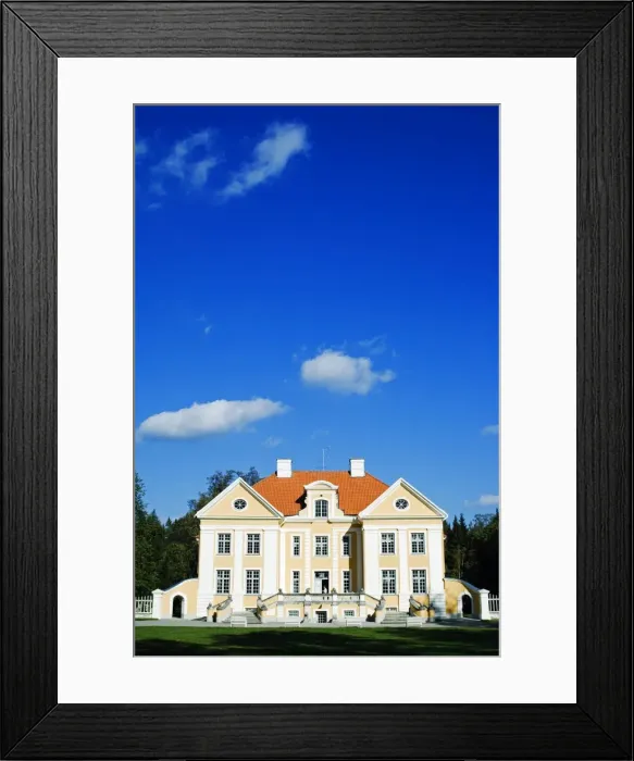 Framed Print : Palmse Manor Former Baltic-German Estate Framed Print : Palmse Manor Former Baltic-German Estate