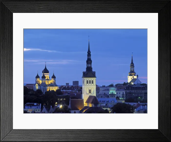 Framed Print : Skyline of Old Town Framed Print : Skyline of Old Town