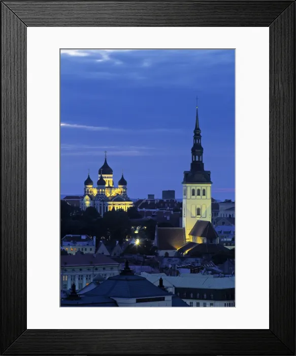 Framed Print : Skyline of Old Town Framed Print : Skyline of Old Town