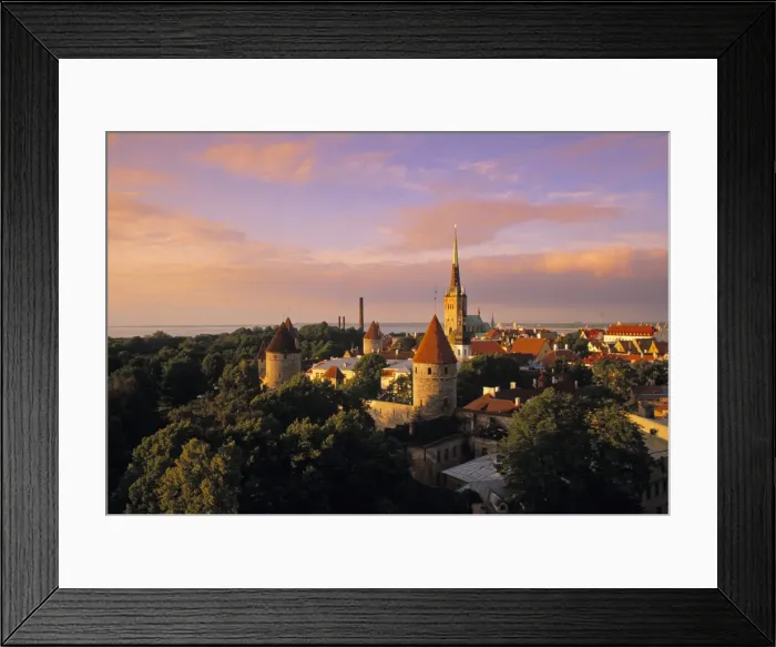 Framed Print : Old Town from Toompea Framed Print : Old Town from Toompea