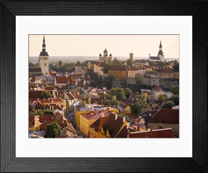 Framed Print : Tallinn, Estonia Framed Print : Tallinn, Estonia