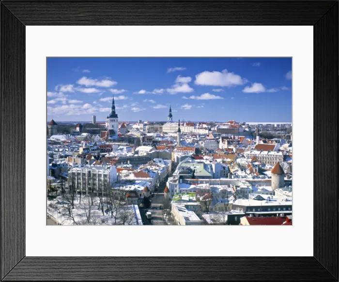 Framed Print : Tallinn, Estonia Framed Print : Tallinn, Estonia