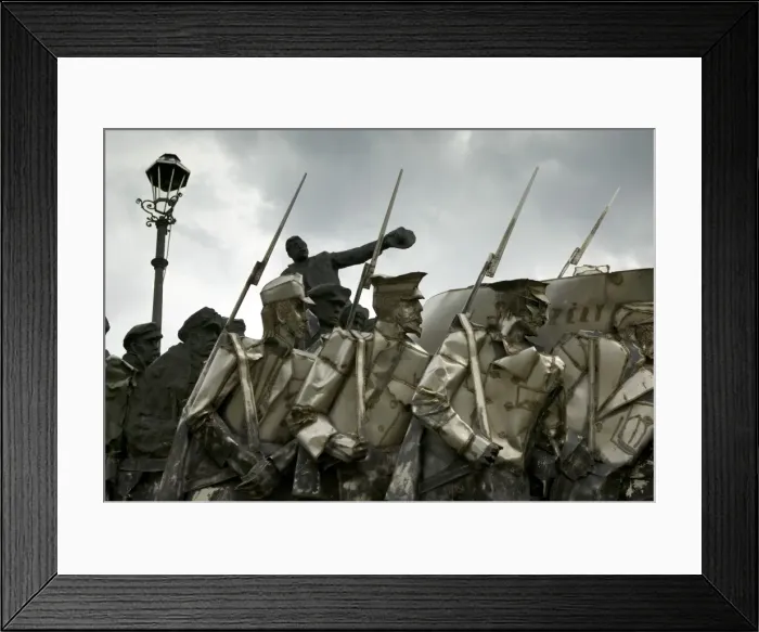 Framed Print : Communist Era Statues Framed Print : Communist Era Statues