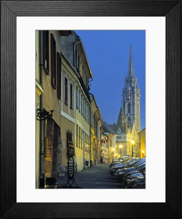 Framed Print : Matyas Church Framed Print : Matyas Church