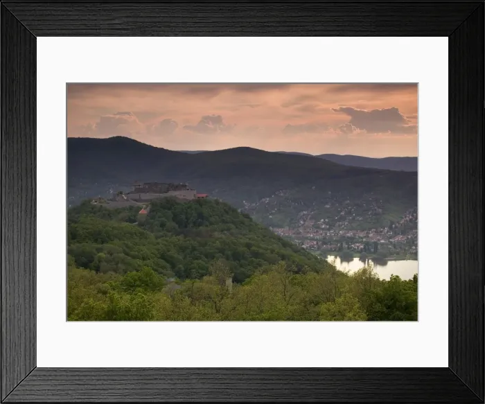 Framed Print : Visegrad Citadel Framed Print : Visegrad Citadel