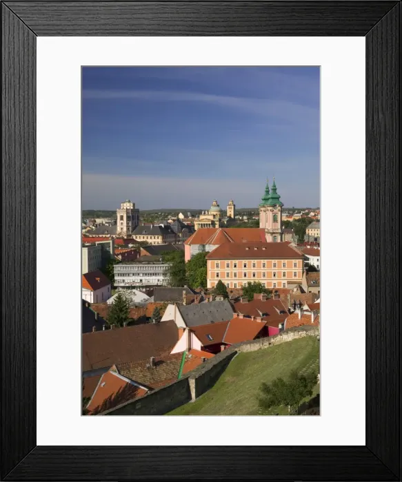 Framed Print : Eger, Bukk Hills Framed Print : Eger, Bukk Hills