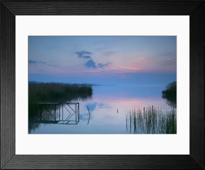 Framed Print : Lake Balaton Framed Print : Lake Balaton