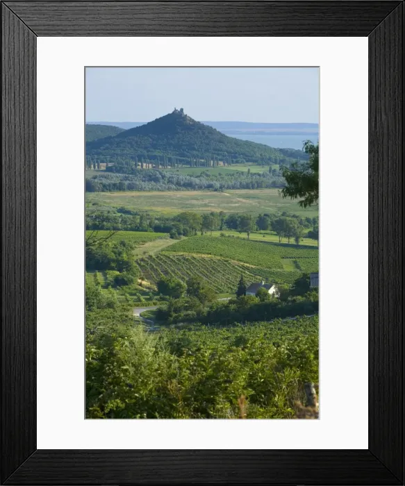Framed Print : Szigliget Peninsula Framed Print : Szigliget Peninsula