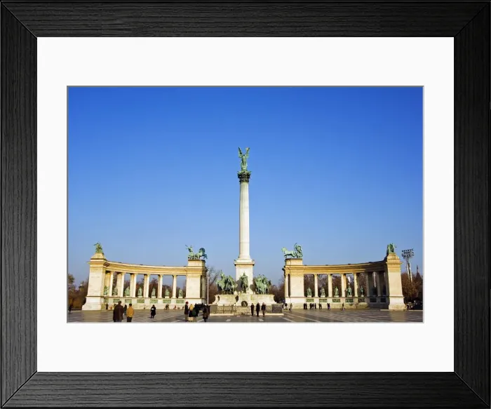 Framed Print : Heroes Square Colonnade Framed Print : Heroes Square Colonnade
