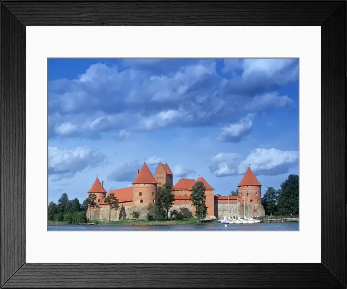 Framed Print : Trakai Island and Castle nr Framed Print : Trakai Island and Castle nr