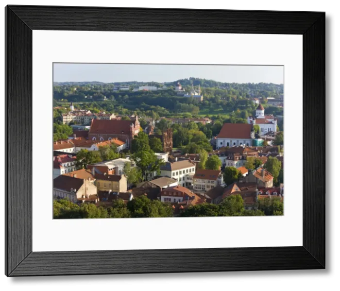 Framed Print : Lithuania, Vilniusview over the Old Town Framed Print : Lithuania, Vilniusview over the Old Town