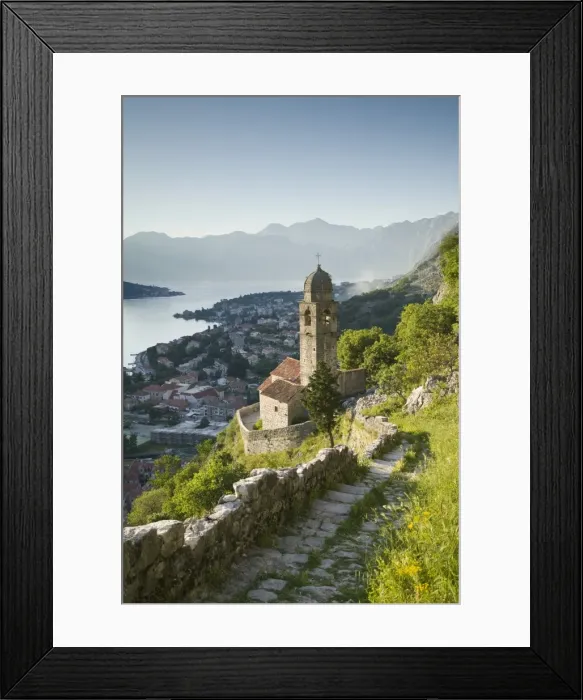 Framed Print : Montenegro, Kotor Bay, Kotor, Gospa od zdravlja Church Framed Print : Montenegro, Kotor Bay, Kotor, Gospa od zdravlja Church