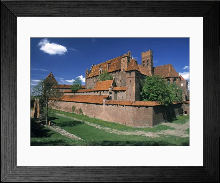 Framed Print : 13th century castle Framed Print : 13th century castle
