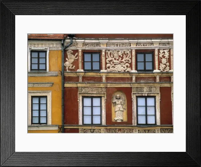 Framed Print : Town Square Framed Print : Town Square