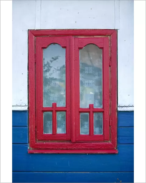 Red window, Danube Delta, Romania