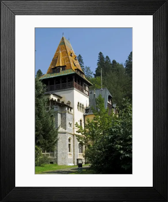 Framed Print : Romania, Transylvania, Sinaia Framed Print : Romania, Transylvania, Sinaia