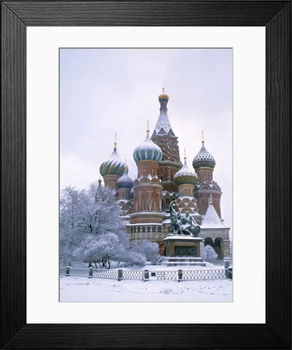 Framed Print : St. Basils Framed Print : St. Basils