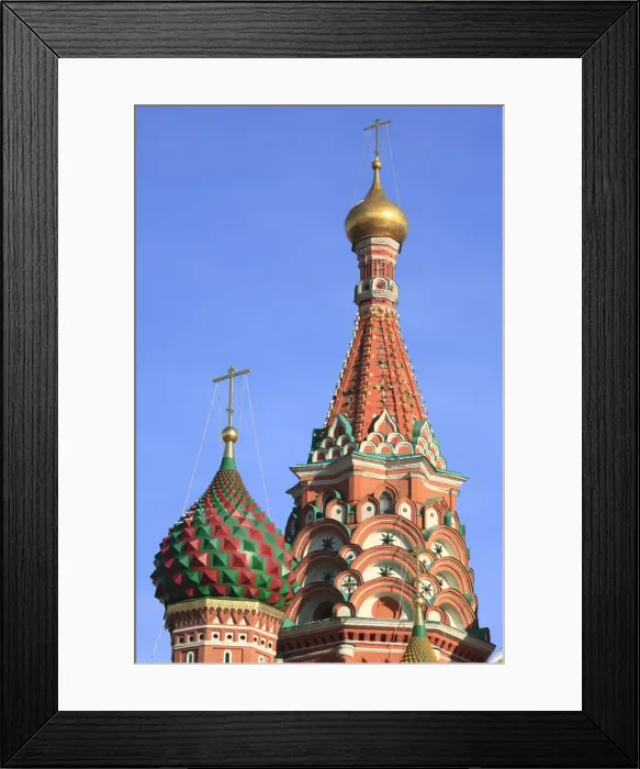 Framed Print : St. Basils Cathedral, Red Square, Moscow, Russia Framed Print : St. Basils Cathedral, Red Square, Moscow, Russia