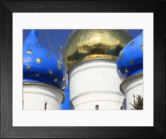 Framed Print : Assumption Cathedral, Trinity Lavra of St Framed Print : Assumption Cathedral, Trinity Lavra of St