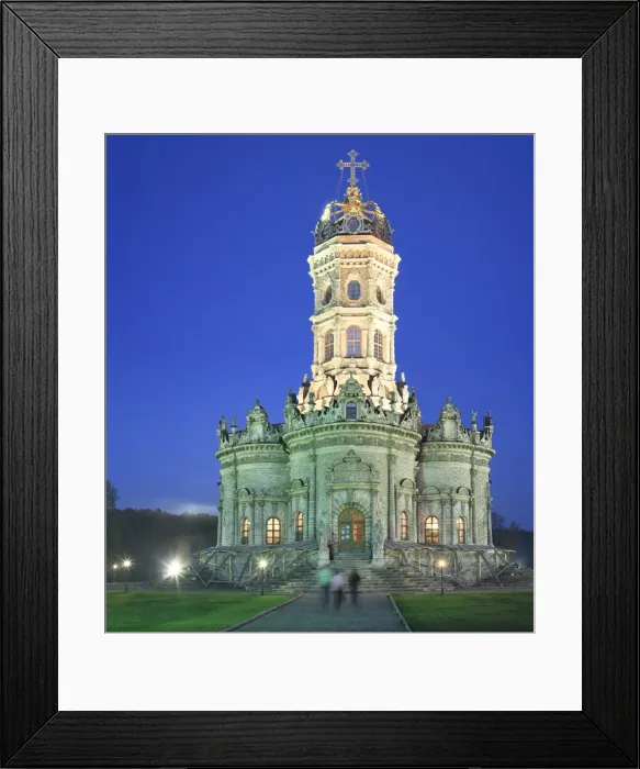 Framed Print : Church of the Sign of Our Lady in Dubrovitsy, Golden Ring, Russia Framed Print : Church of the Sign of Our Lady in Dubrovitsy, Golden Ring, Russia