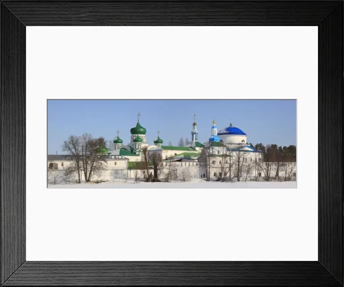 Framed Print : Raifa Orthodox monastery (19 cent Framed Print : Raifa Orthodox monastery (19 cent