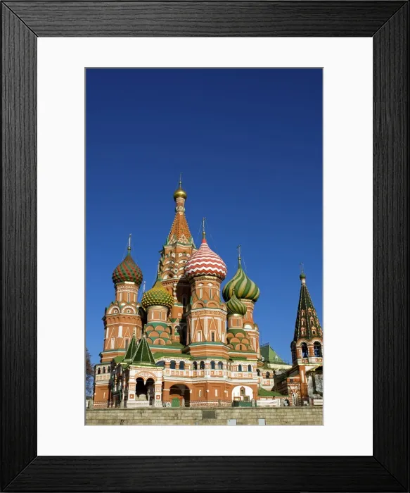 Framed Print : Russia, Moscow, Red Square Framed Print : Russia, Moscow, Red Square
