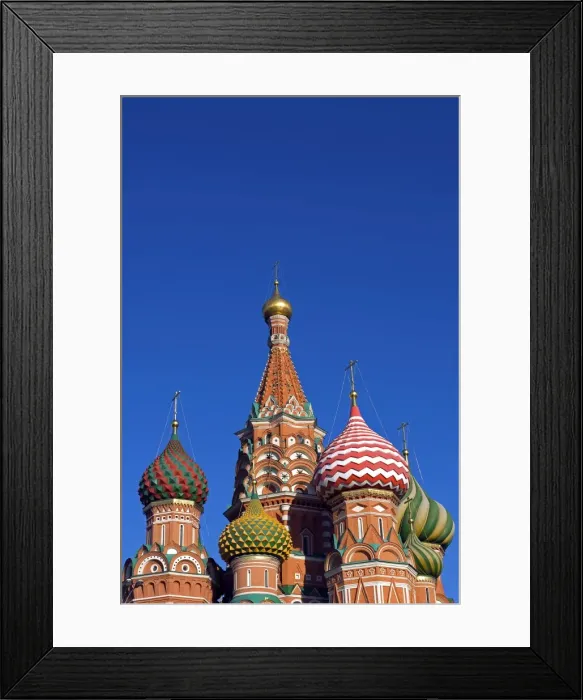 Framed Print : Russia, Moscow, Red Square Framed Print : Russia, Moscow, Red Square
