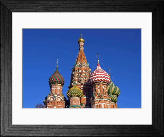 Framed Print : Russia, Moscow, Red Square Framed Print : Russia, Moscow, Red Square