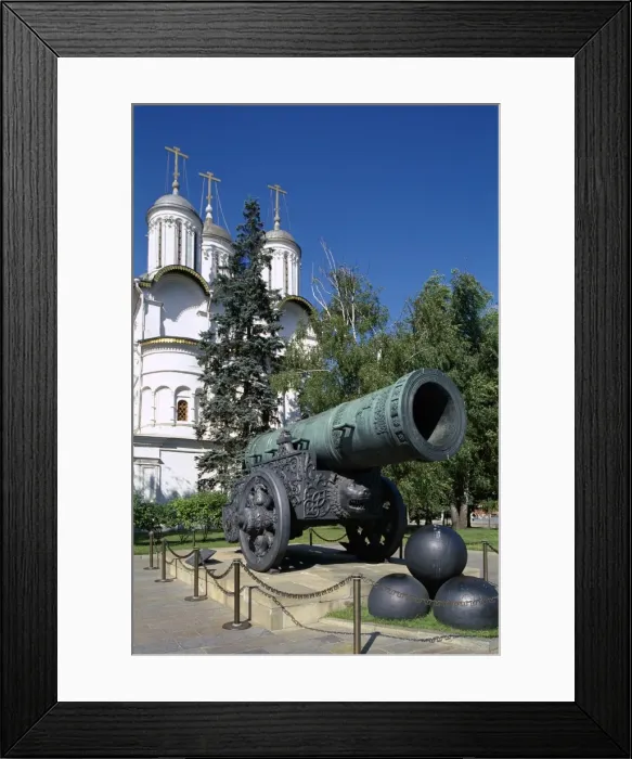 Framed Print : Kremlin / The Tsar Canon Framed Print : Kremlin / The Tsar Canon