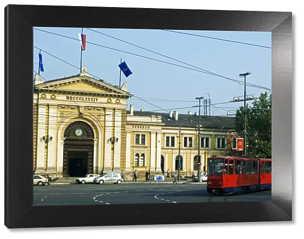 The Balkans Serbia Belgrade Train Station