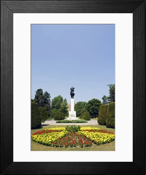 Framed Print : Garden in the Grounds of the Kalemegdan Citadel Framed Print : Garden in the Grounds of the Kalemegdan Citadel