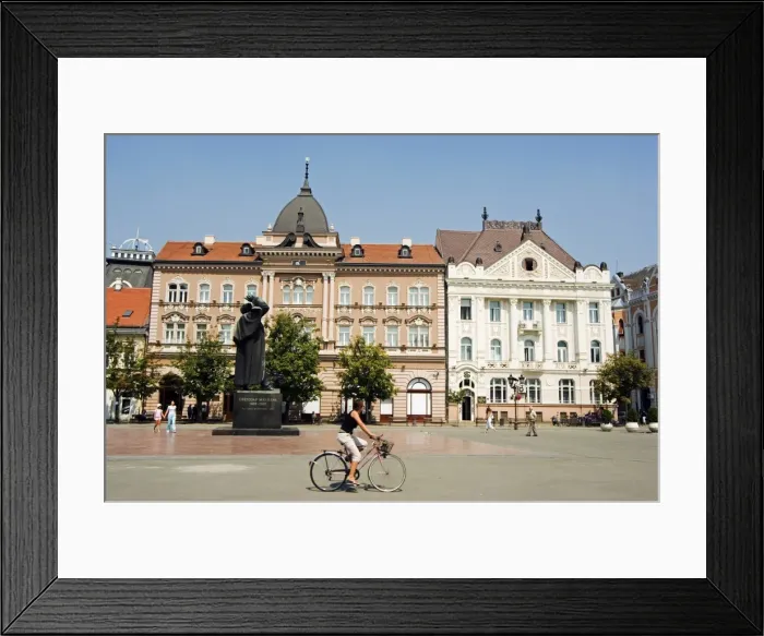 Framed Print : Novi Sad Slobode Square Framed Print : Novi Sad Slobode Square