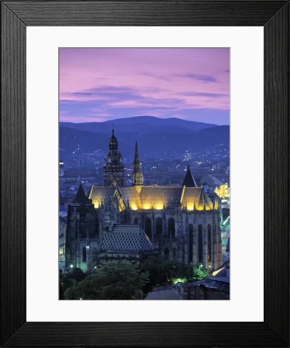Framed Print : St. Elizabeth Cathedral Framed Print : St. Elizabeth Cathedral