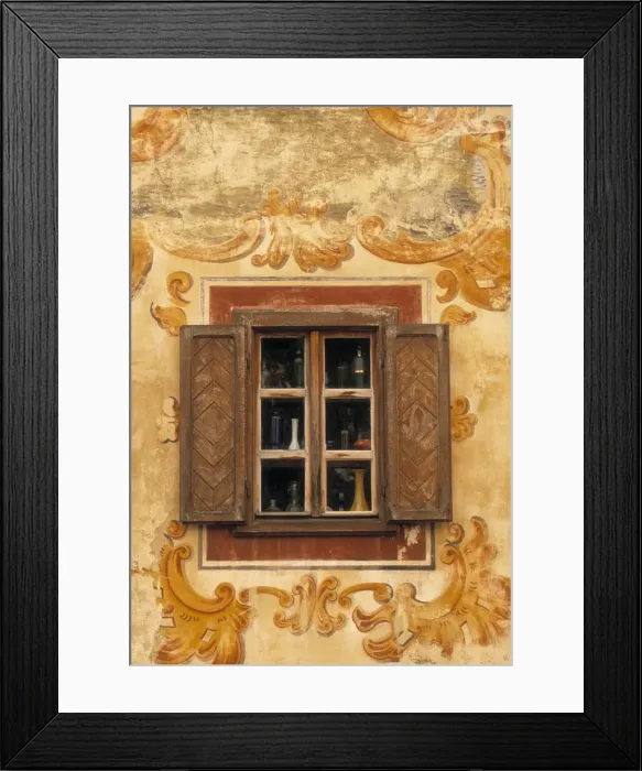 Framed Print : Window detail Framed Print : Window detail