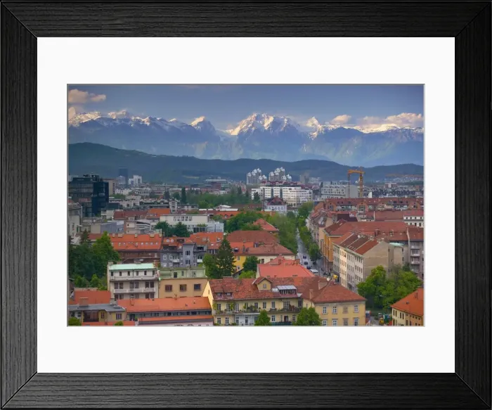 Framed Print : Ljubjiana, Slovenia Framed Print : Ljubjiana, Slovenia